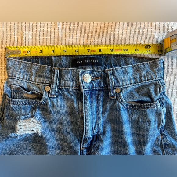 Aeropostale Distressed Mom Jeans | Size 00 - Picture 7 of 9